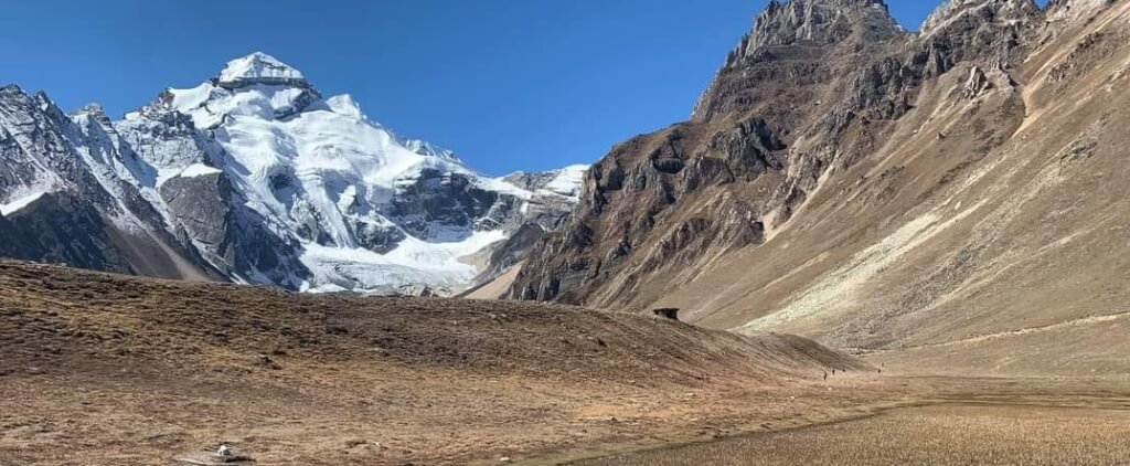 Pilgrims embarking on the Aadi Kailash Yatra in Uttarakhand
