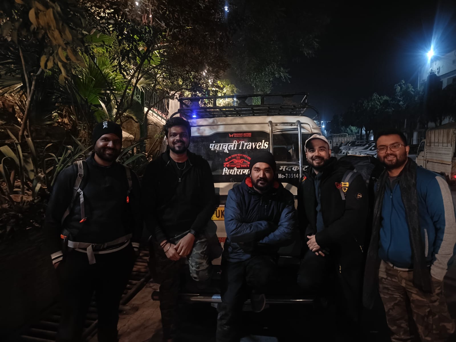 Recent Aadi Kailash Yatra - Devotional Stop